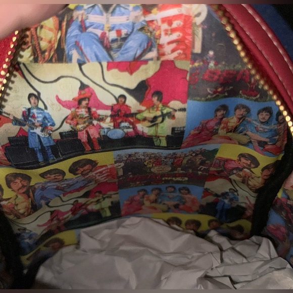 NWT Loungefly The Beatles Sgt. Peppers Lonely Hearts Club Band Backpack - Picture 3 of 14